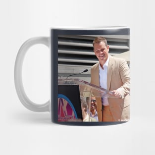 Matt Damon Hollywood Walk of Stars Mug